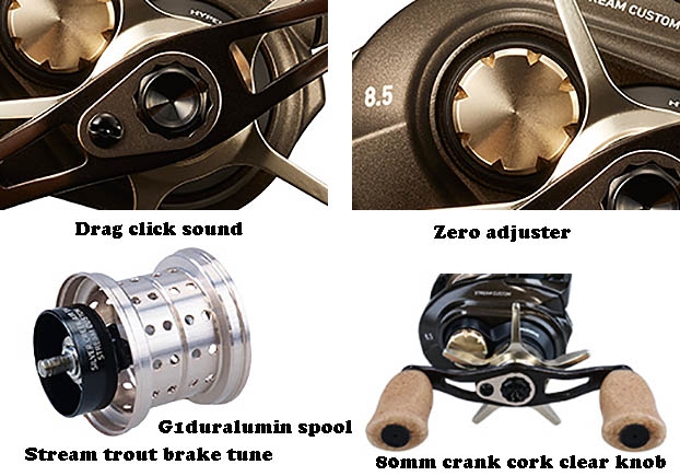 Moulinet De Pêche Daiwa Silver Creek AIR TW Stream Custom 8.5L - Neuf