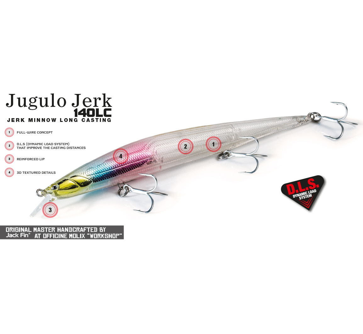 Molix Jugulo jerk 140 lc