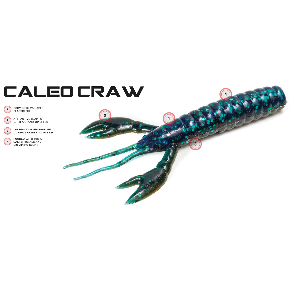 Molix Caleo Craw 4"