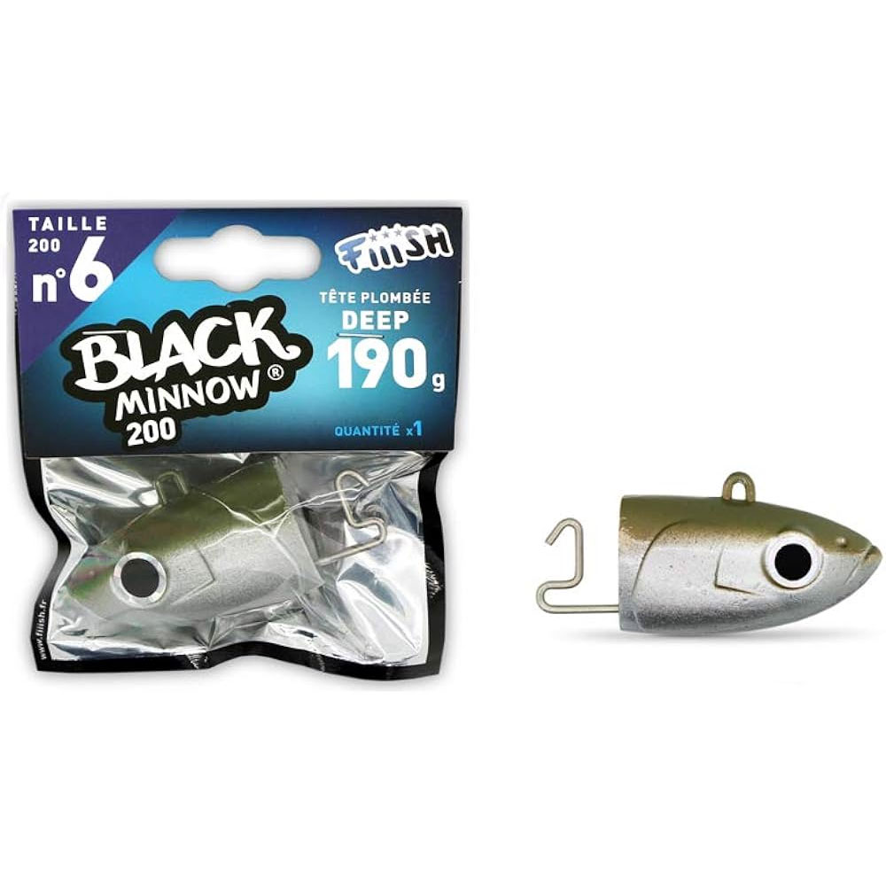 Fiiish Black Minnow Head 6 190 gr deep Khaki