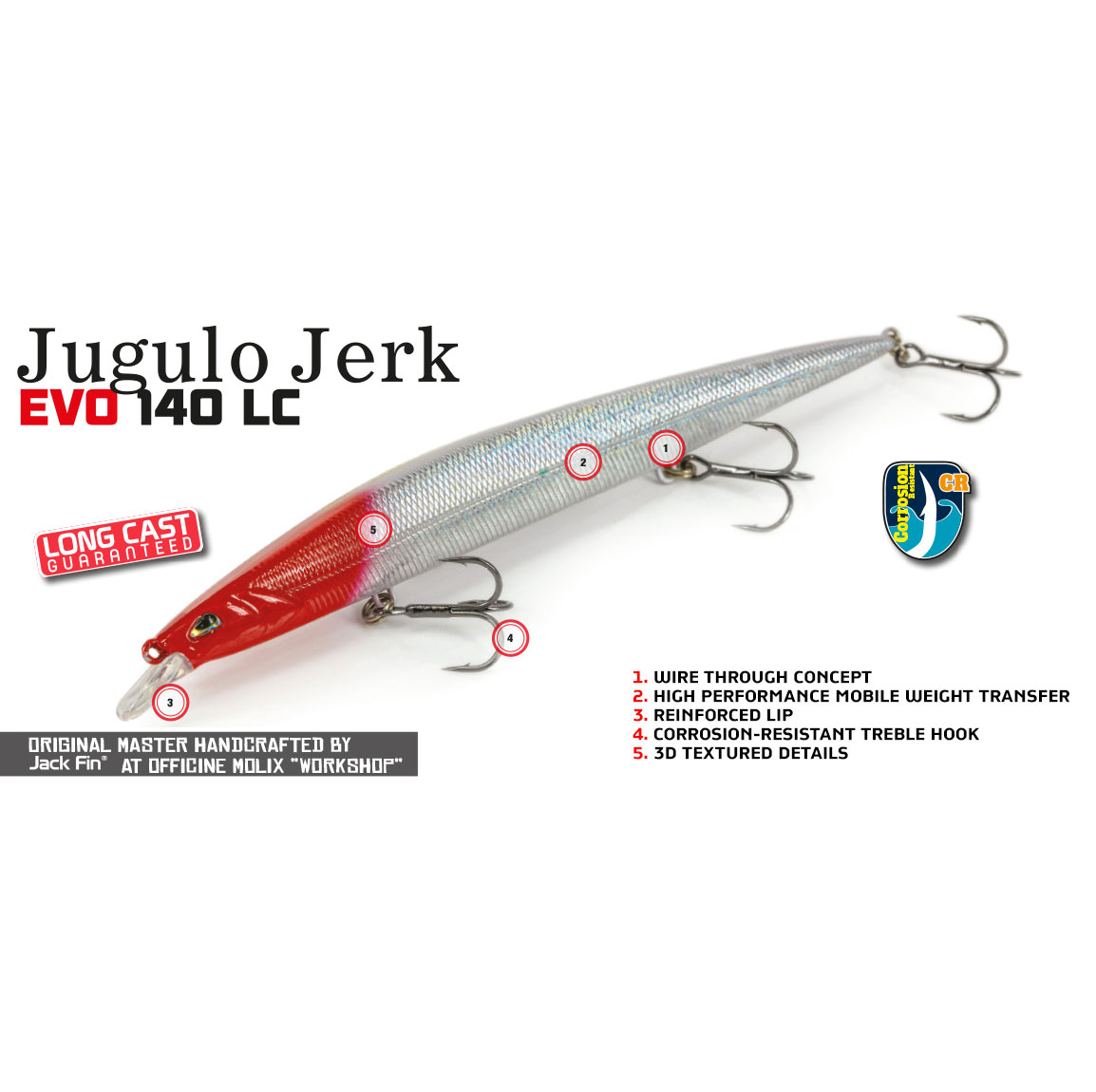 Molix Jugulo jerk EVO 140 SP lc