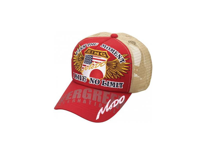 Evergreen Modo Mesh Cap Type2 20th Anniversary Red beige