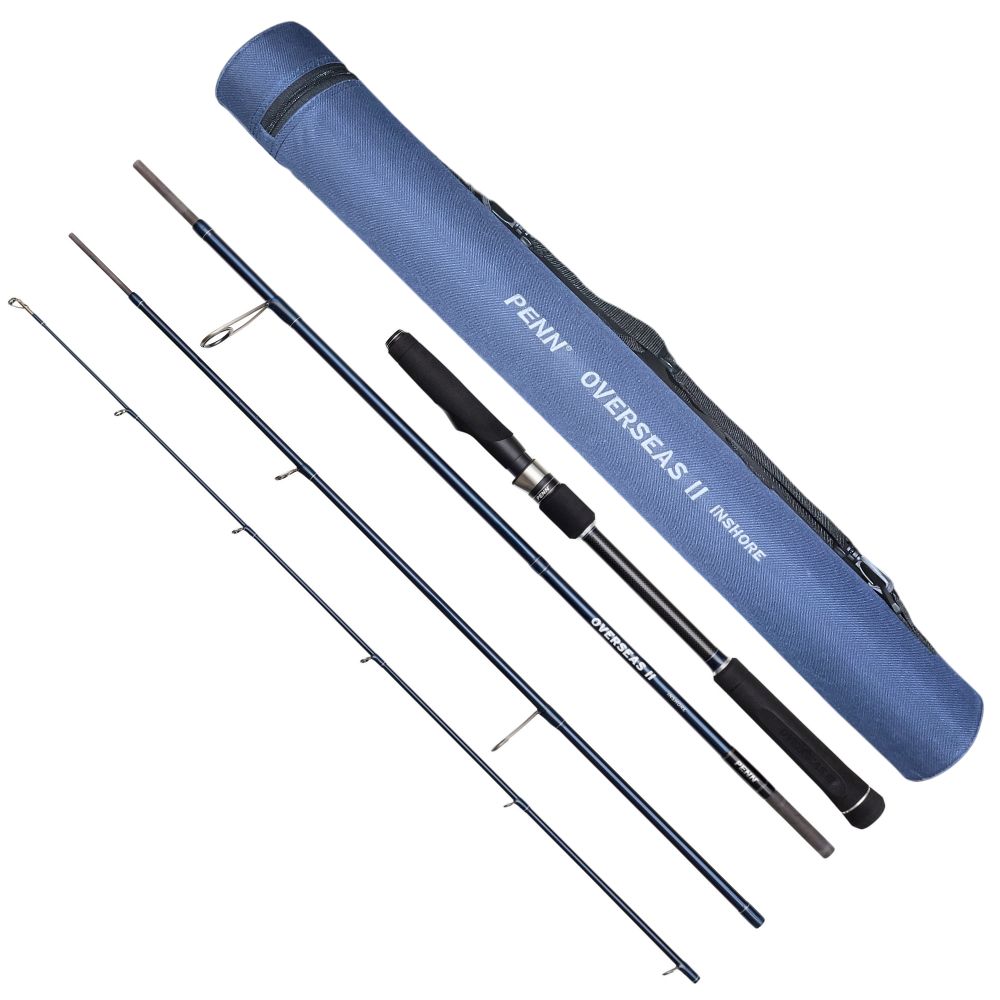 Penn Overseas II Travel spinning rods