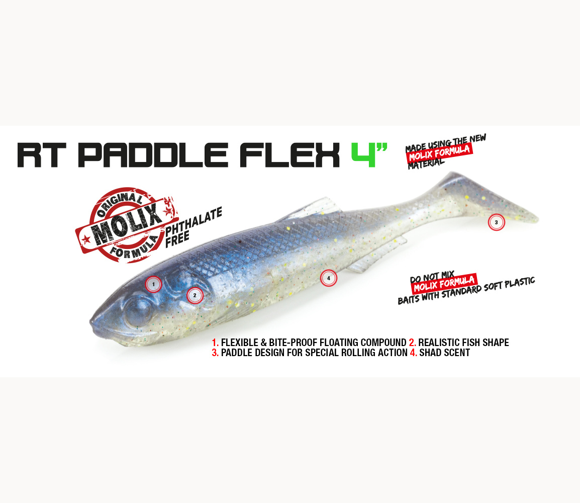 Molix Rt Paddle flex 4"